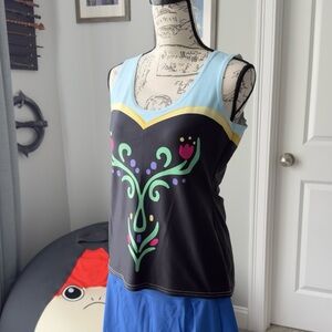 Fantasy Mountain Princess Anna Disney Bounding Athletic Tank